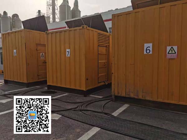 银海租赁发电机150kw发电机要用多大电缆?