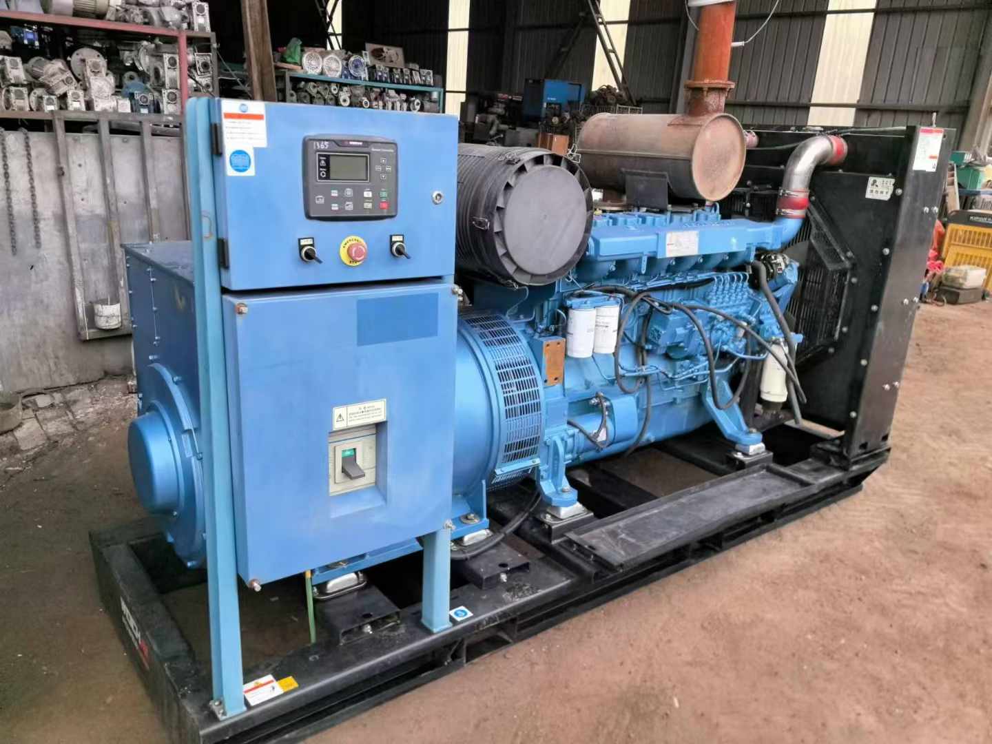 银海500kW 柴油发电机组可带动设备功率的计算公式是什么?
