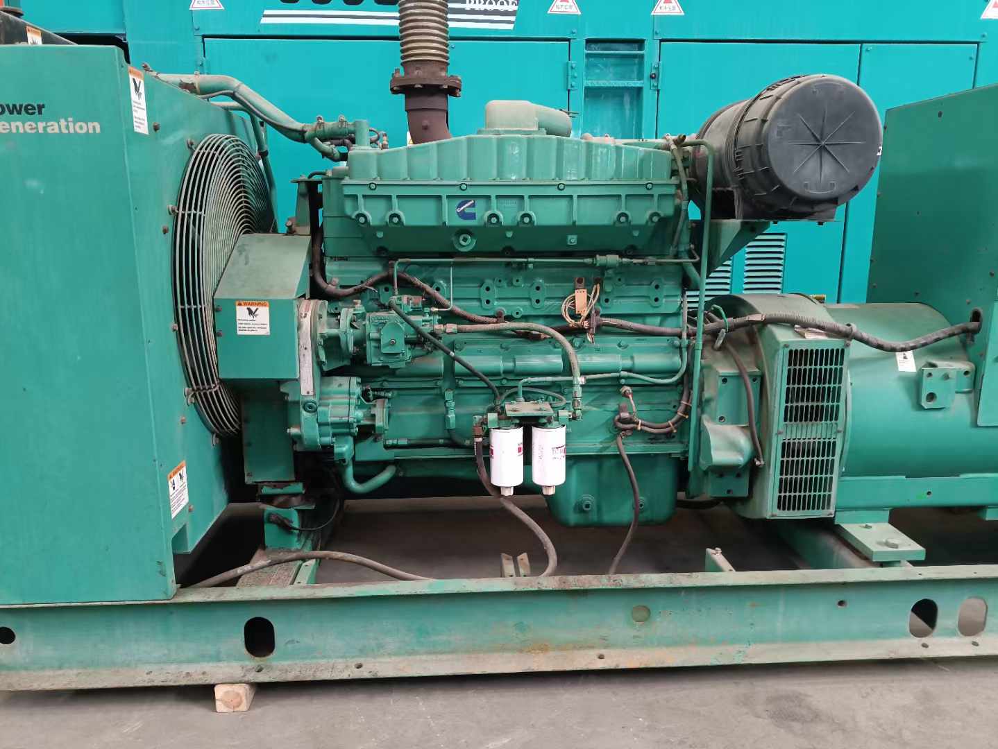 银海过载会对 600kW 柴油发电机组造成哪些损害?